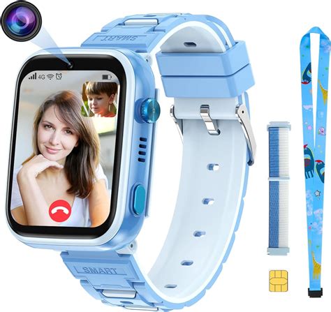 TOPCHANCES 4G Smart Watch for Kids, Smart Phone Watch 